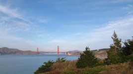 Golden Gate Bridge krajiny
