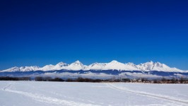 Höga Tatras på vintern