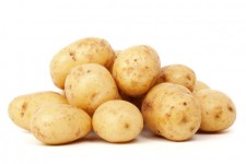 Isolierte Kartoffeln