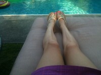 Legs By The Pool