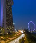 滨海湾金沙酒店+新加坡摩天观景轮（Singapore Flyer）