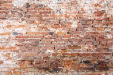 Oude bakstenen muur
