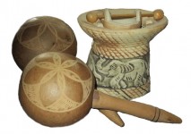 Rattles And Essential Oil Lamp