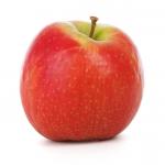Roten Apfel isoliert