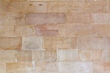 Sandstein Ziegel Wand
