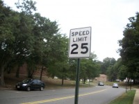 Ограничение скорости 25