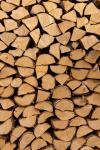Stapel brandhout
