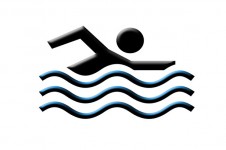Zwemmen - symbool