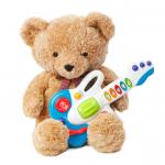 Teddybeer met een gitaar