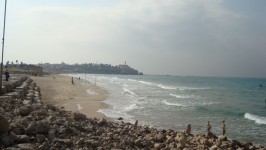 テルアビブのビーチ