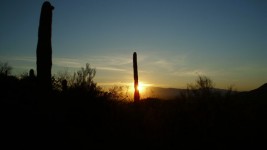 Tucson le lever du soleil 2012