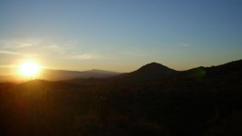Salida del sol Tucson 2012