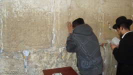 Westelijke Muur in Israël