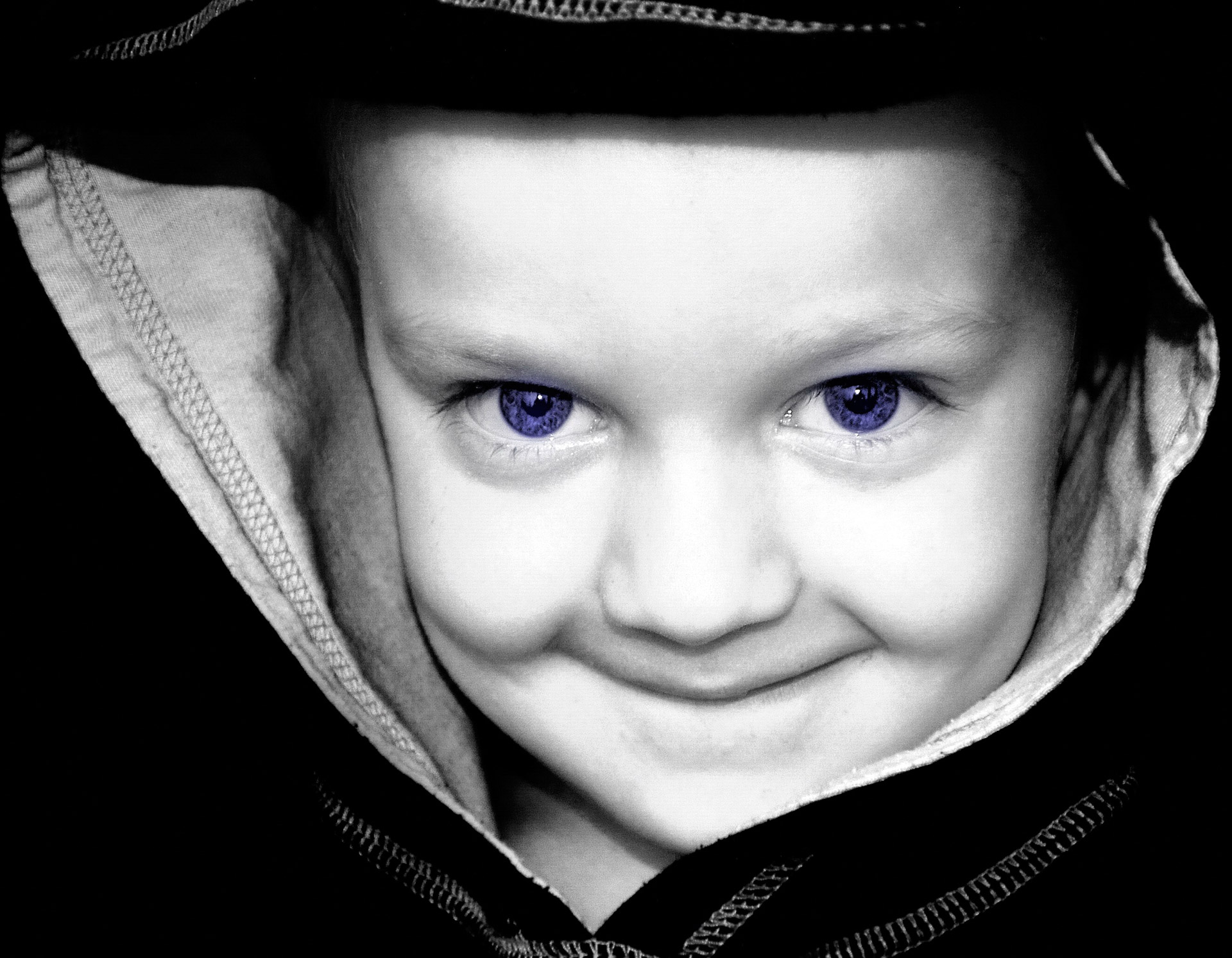 Child With Blue Eyes