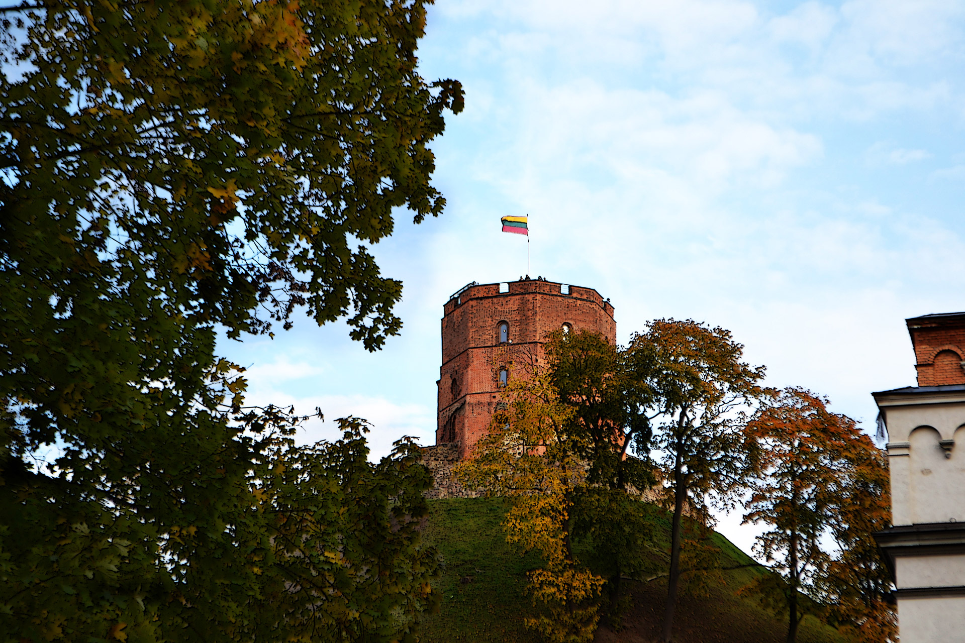 Gediminas-Burg in Vilnius
