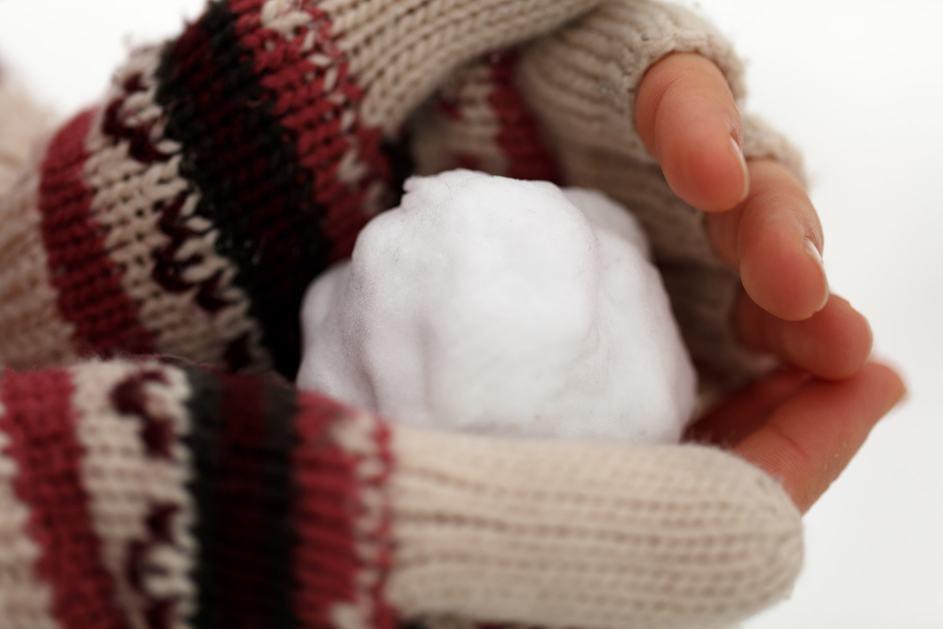 Snowball In Hand Free Stock Photo - Public Domain Pictures