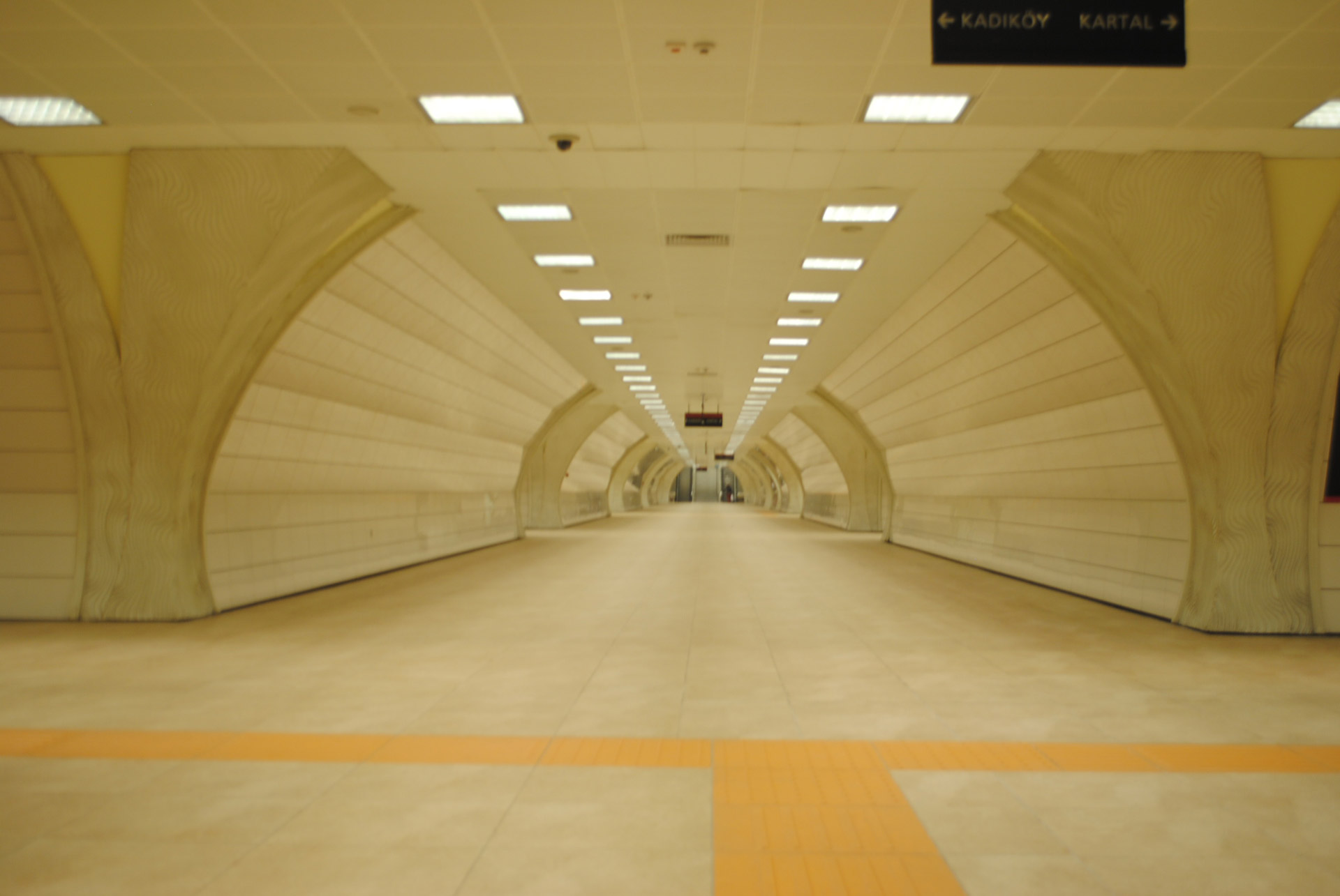 Underground Subway Station Hallway Free Stock Photo Public Domain