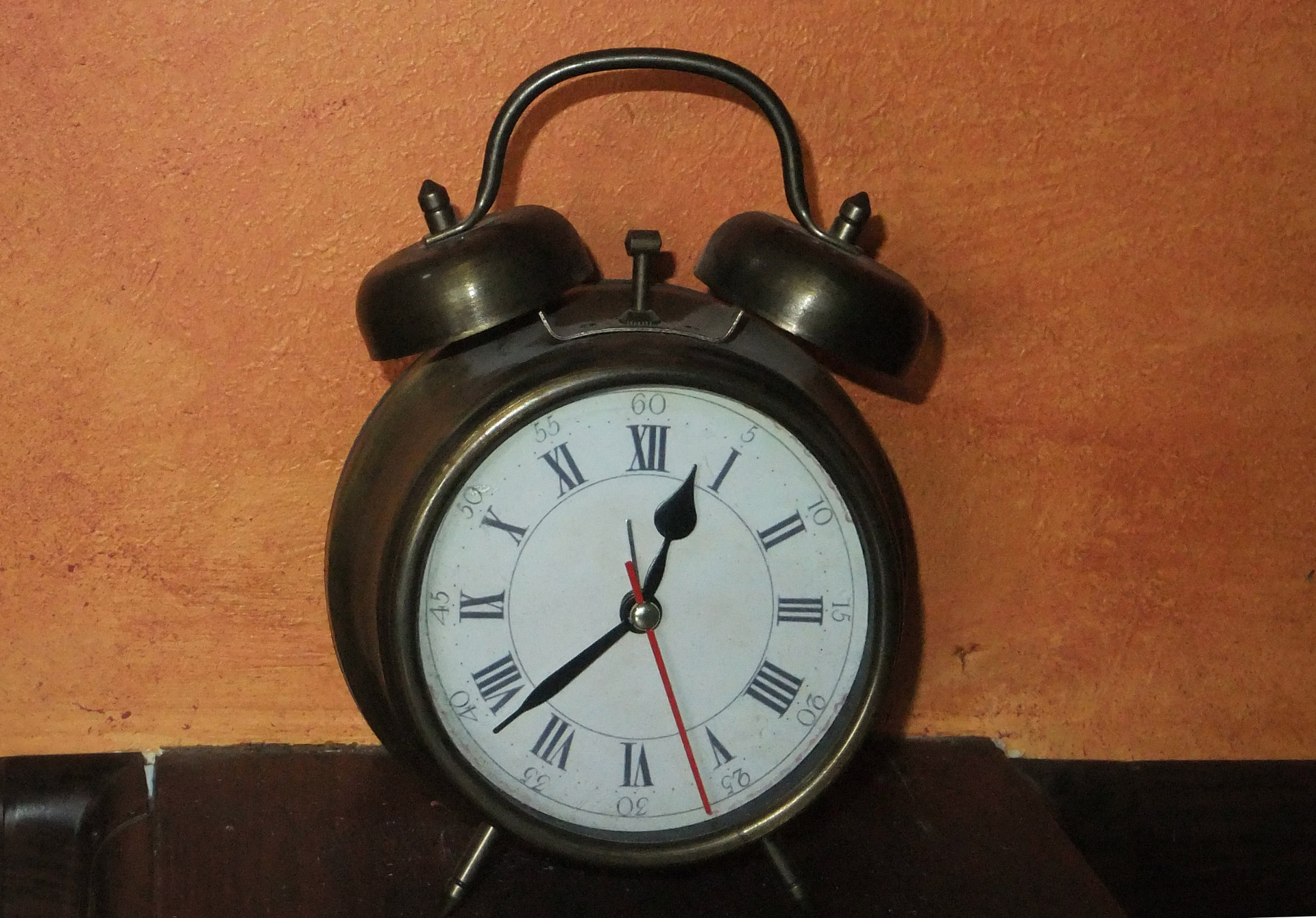 Vintage Iron Alarm-clock Free Stock Photo - Public Domain Pictures
