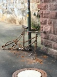 Ein faules Fahrrad