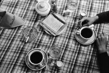 Nach dem Abendessen Kaffee 1939
