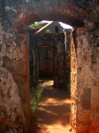 Porte ad arco nel vecchio forte