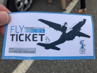 Biglietto per volare su C-295 della FAP