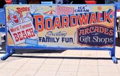 Boardwalk-Zeichen