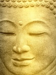 Visage de bouddha