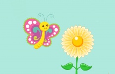Butterfly květina