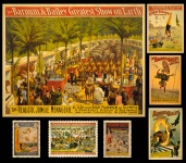 Cartel del vintage del circo