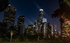 Luci della città di Los Angeles