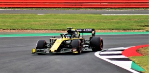 F1英国大奖赛的Daniel Ricciardo