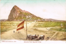 Gibraltar De Linhas Espanholas 1909