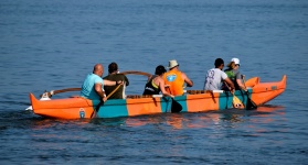Hawaiian Outogger Canoe