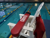Lifeguard Chair At Indoor Pool