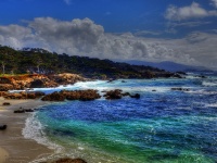 Linia brzegowa Monterey Bay