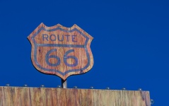 Old Route 66 sign