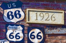 Old Route 66 Signs