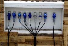 Outdoor Temporary Electric Supply