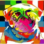 Pug Pop Art