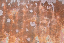 Rusty vermelho riscado textura de Metal