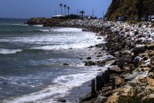 Rocky Beach California Shoreline