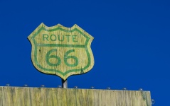 Route 66 Traffic Sign