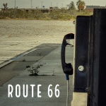 Plakat podróży Route 66