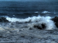 Stormy Sea Ocean Scenic