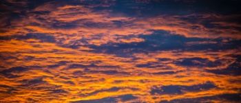 Sunset clouds background