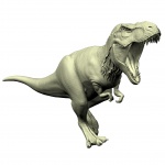 T-rex 3d drawing