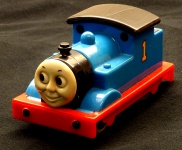 Locomotora de tren de juguete