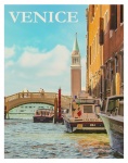 Cartel del viaje de Venecia, Italia