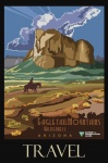 Affiche de voyage vintage en Arizona